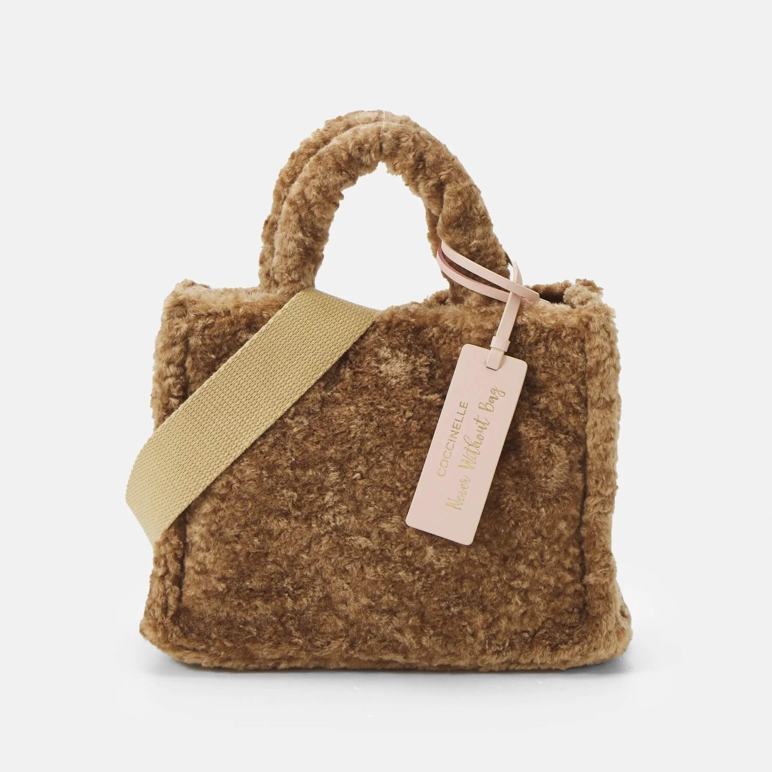 

Сумка Coccinelle Never Without Bag, теплый коричневый