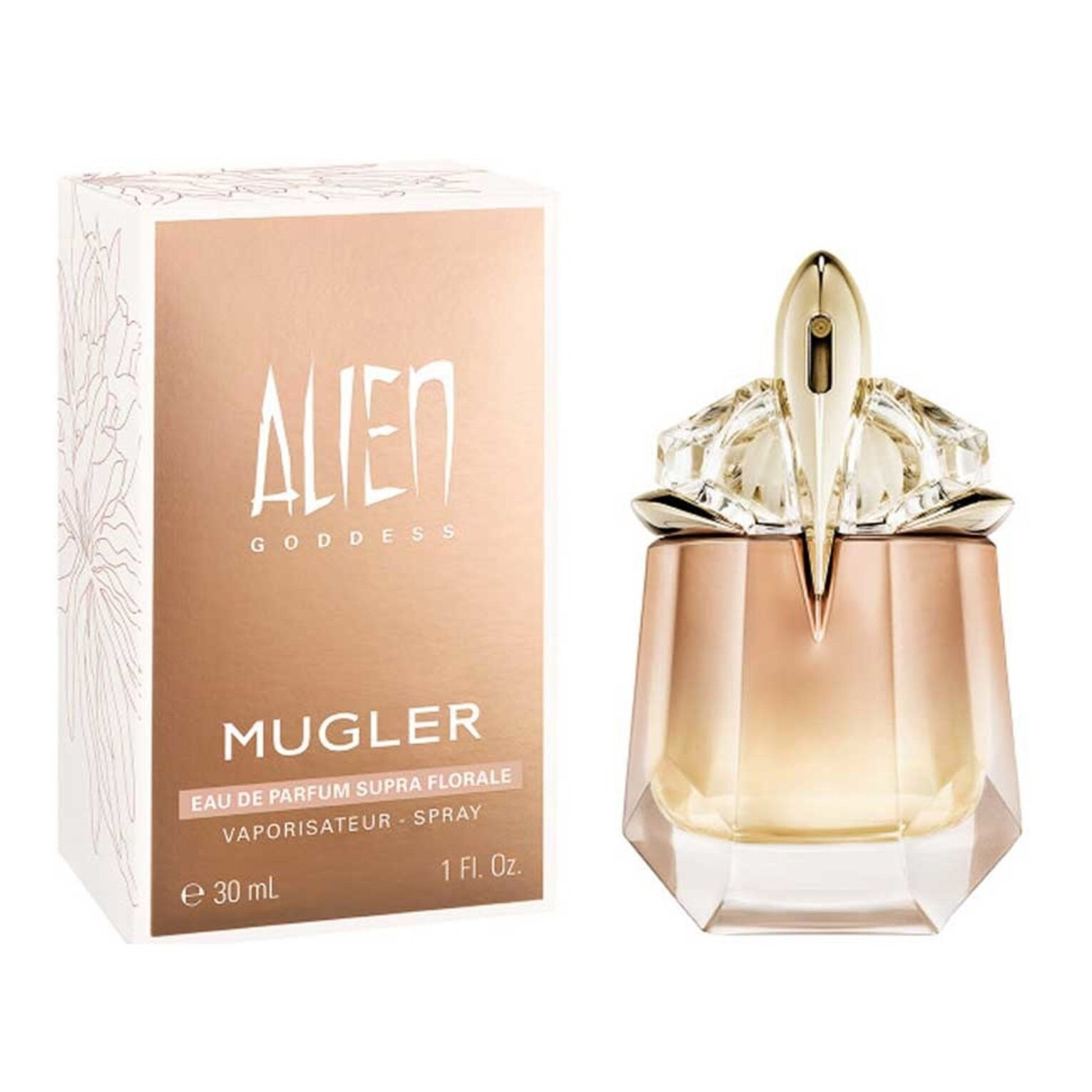 женская парфюмерия mugler свеча aura mugler Парфюмерная вода Mugler Alien Goddess Supra Florale, 30 мл