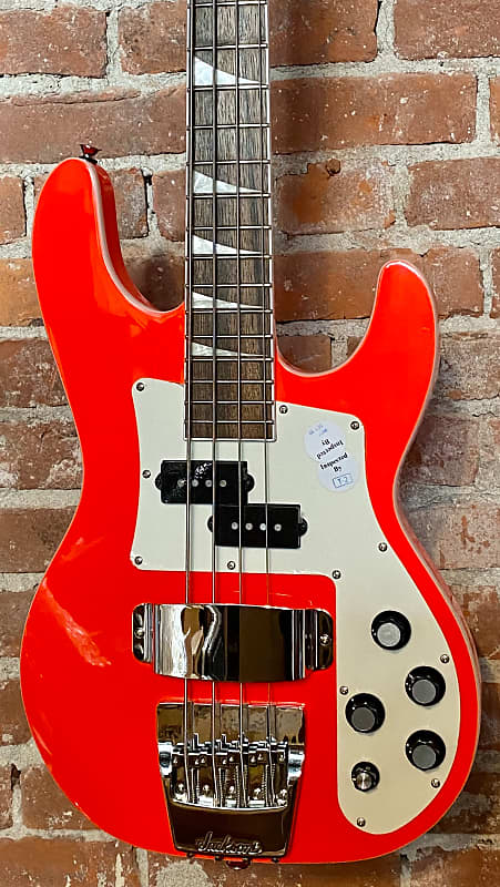 цена Концертный бас-гитара Jackson серии X CBXNT DX IV 2021 Rocket Red, поддержите малый бизнес и купите его здесь! X Series Concert Bass CBXNT DX IV