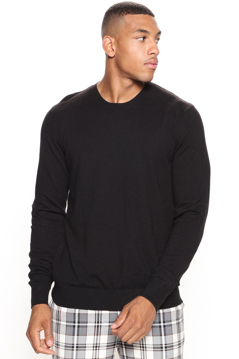 

Свитер Fashion Nova FNMM601, черный