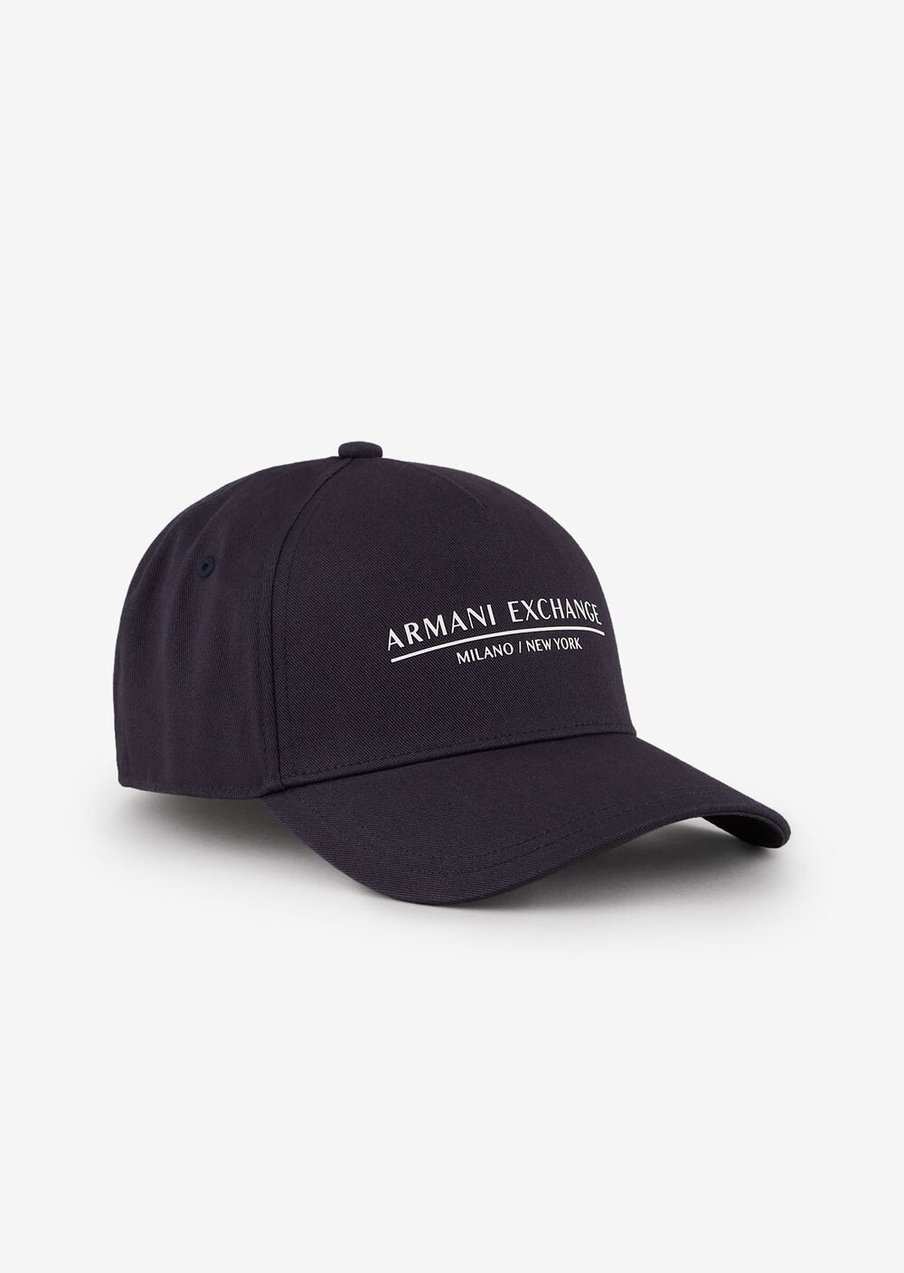 

Хлопковая бейсболка Armani Exchange, синий