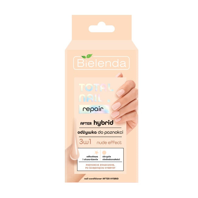 

Bielenda Кондиционер для ногтей Total Nail Repair After Hybrid 3in1 10мл