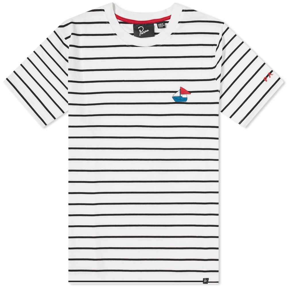 

Футболка By Parra Paper Boat Stripe Tee