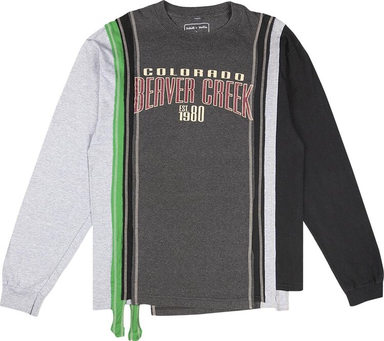 

Лонгслив Needles Rebuild 7 Cuts Long-Sleeve Tee 'Assorted', разноцветный