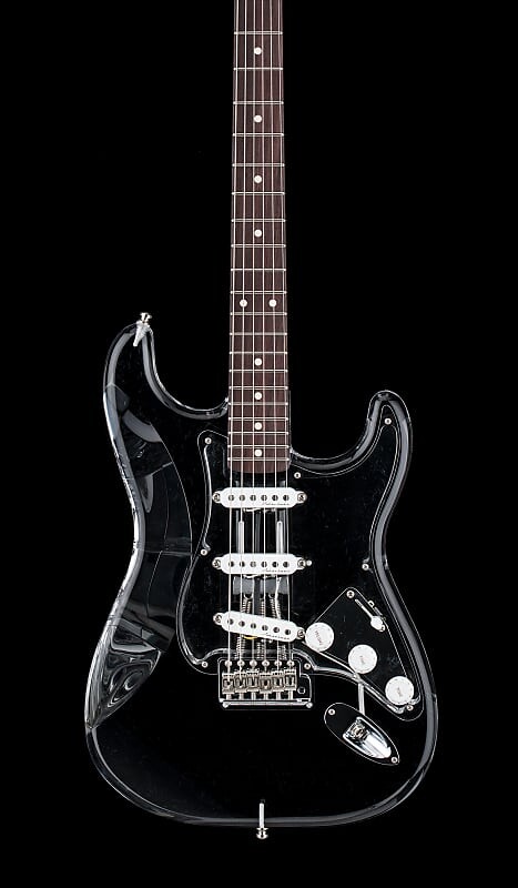 

Fender Custom Shop Scott Buehl Мастерская сборка акрилового Stratocaster NOS - Clear #65677 Custom Shop Scott Buehl Masterbuilt Acrylic Stratocaster NOS