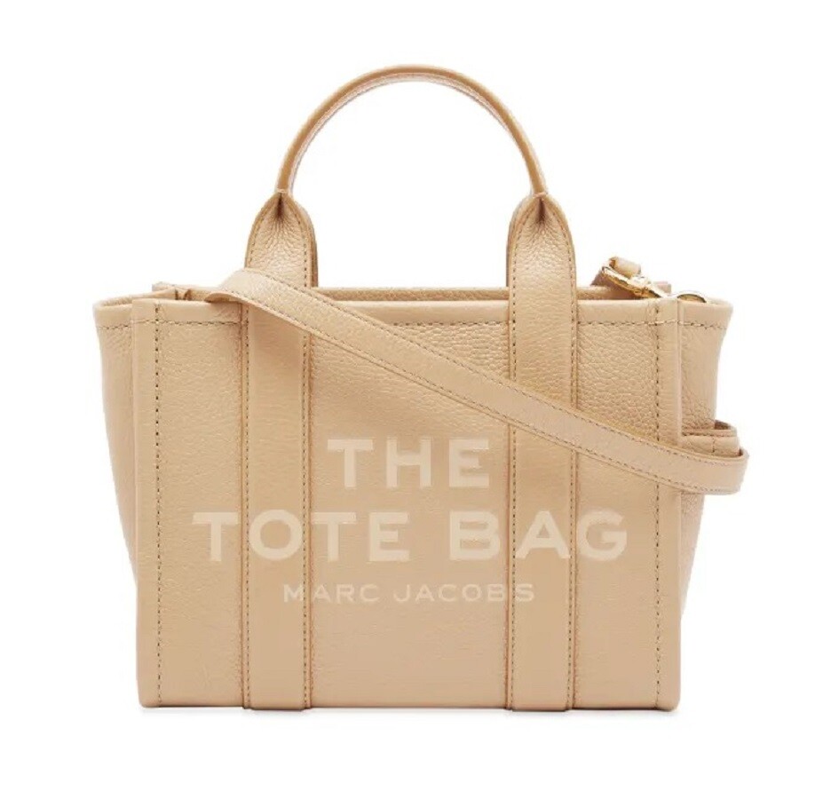 

Сумка-тоут Marc Jacobs The Leather, бежевый