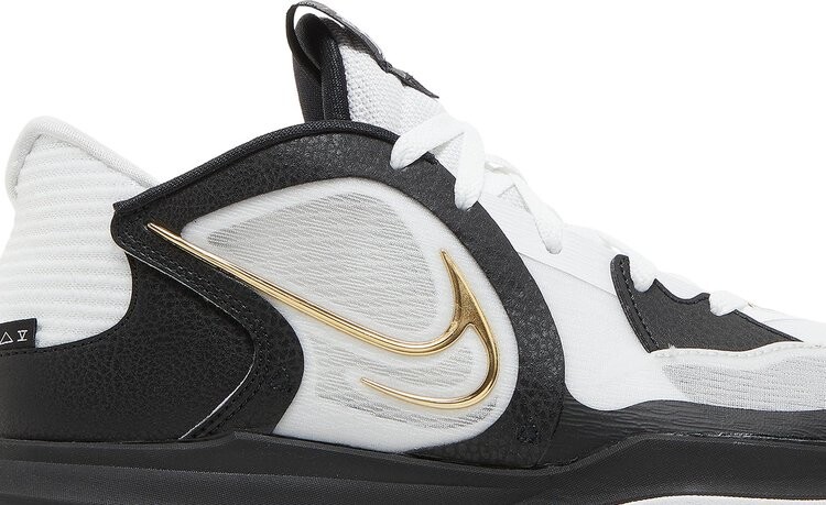 Kyrie low white store gold