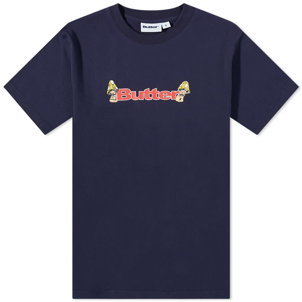 

Футболка Butter Goods Shrooms Logo Tee