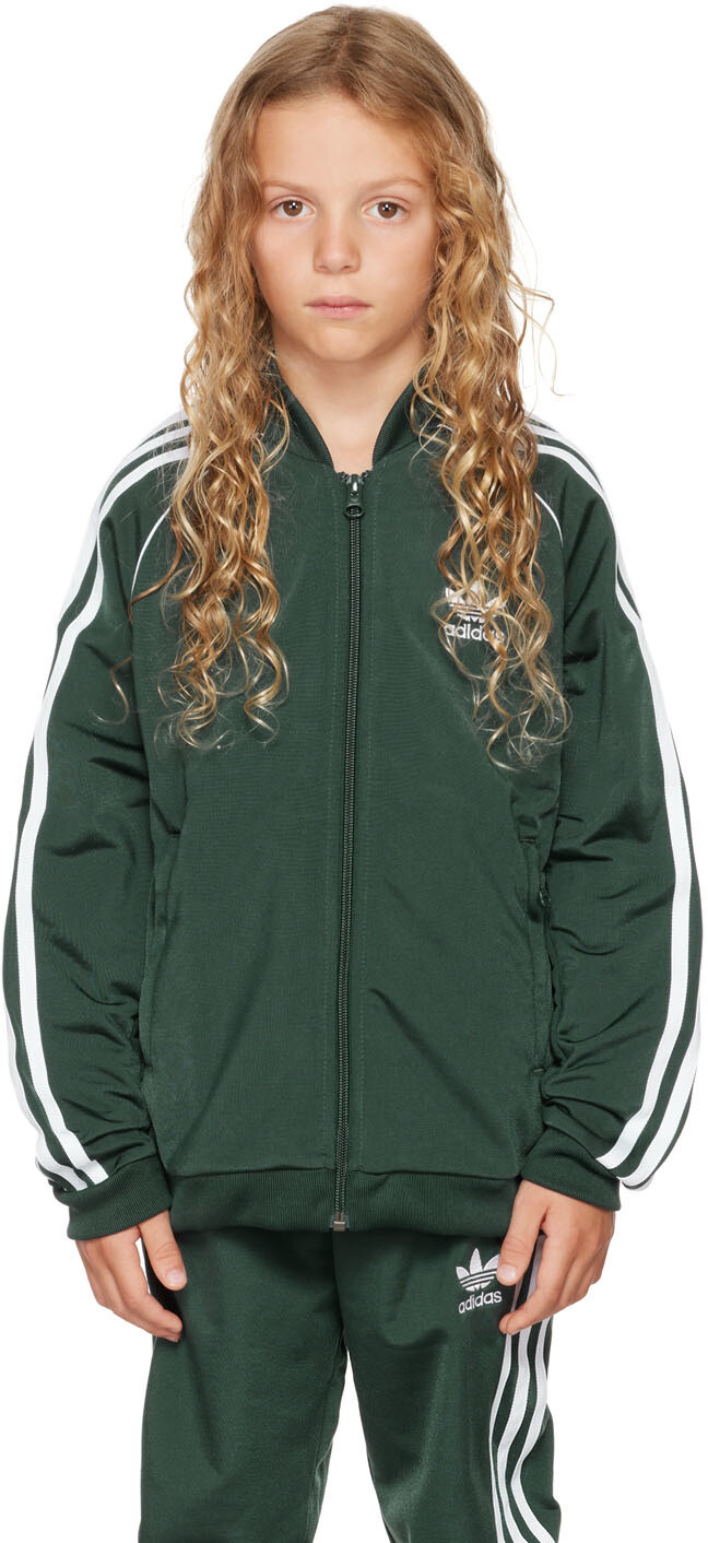 

Детская зеленая спортивная куртка Adicolor SST adidas Kids
