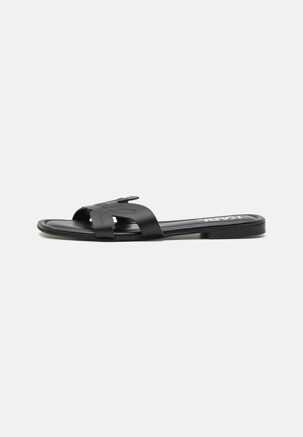 

Тапочки Brio Signature Slide KARL LAGERFELD, черный