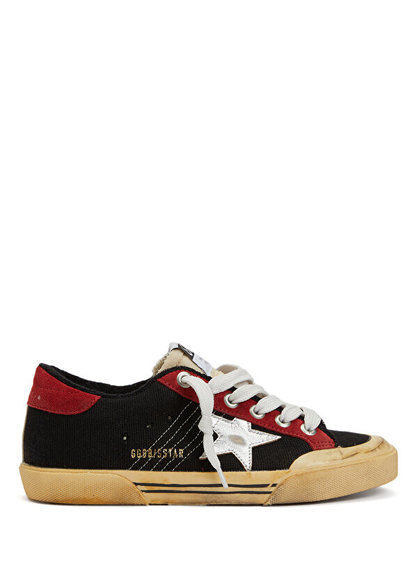 

Красно-черные женские парусиновые кроссовки superstar Golden Goose, Черный, Красно-черные женские парусиновые кроссовки superstar Golden Goose