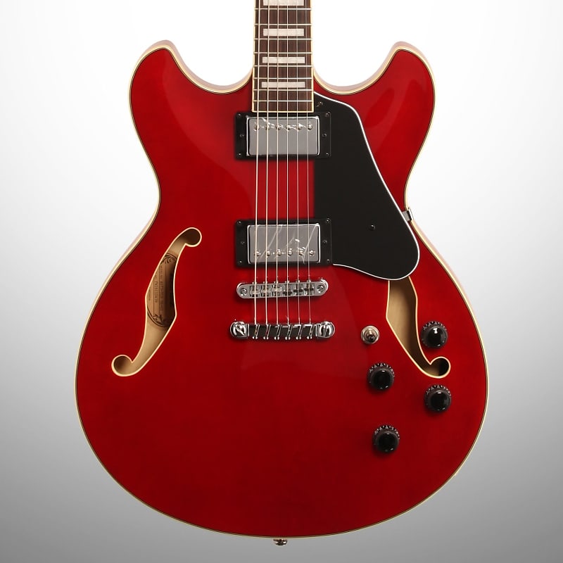 Электрогитара Ibanez AS73 Artcore Semi-Hollow Electric Guitar, Transparent Cherry цена и фото