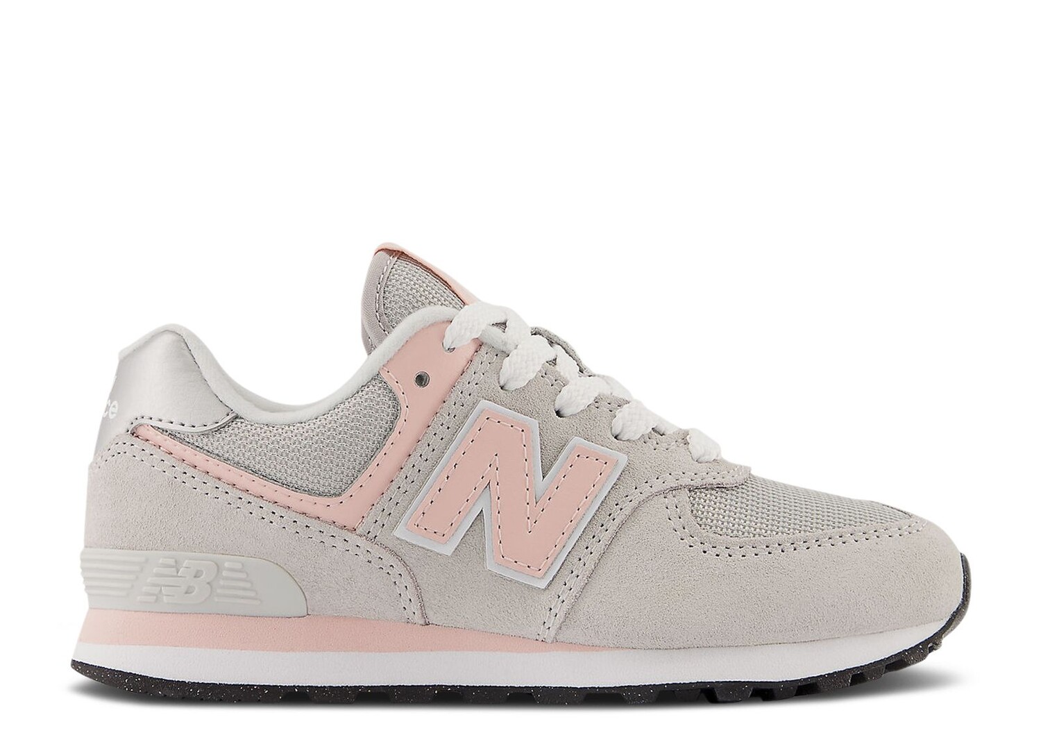 

Кроссовки New Balance 574 Little Kid Wide 'Core Pack - Rain Cloud Pink Haze', серый