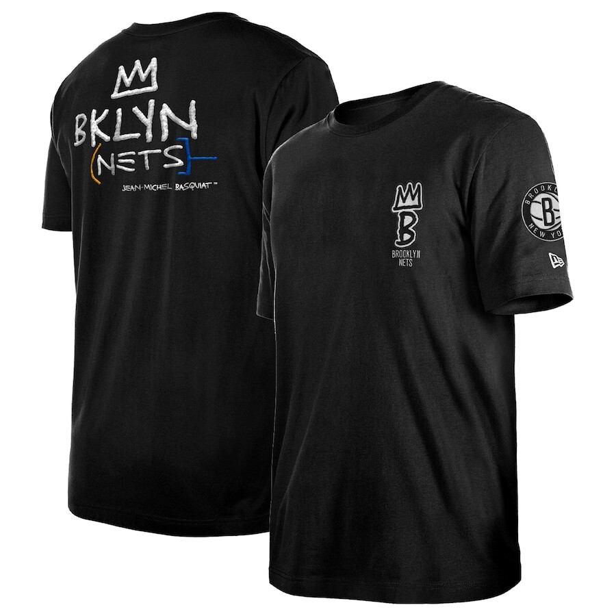 

Футболка с коротким рукавом New Era Brooklyn Nets, черный
