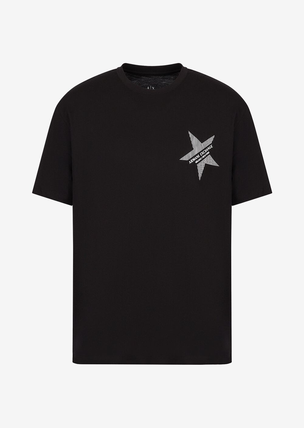 

Футболка стандартного кроя Armani Exchange, черный