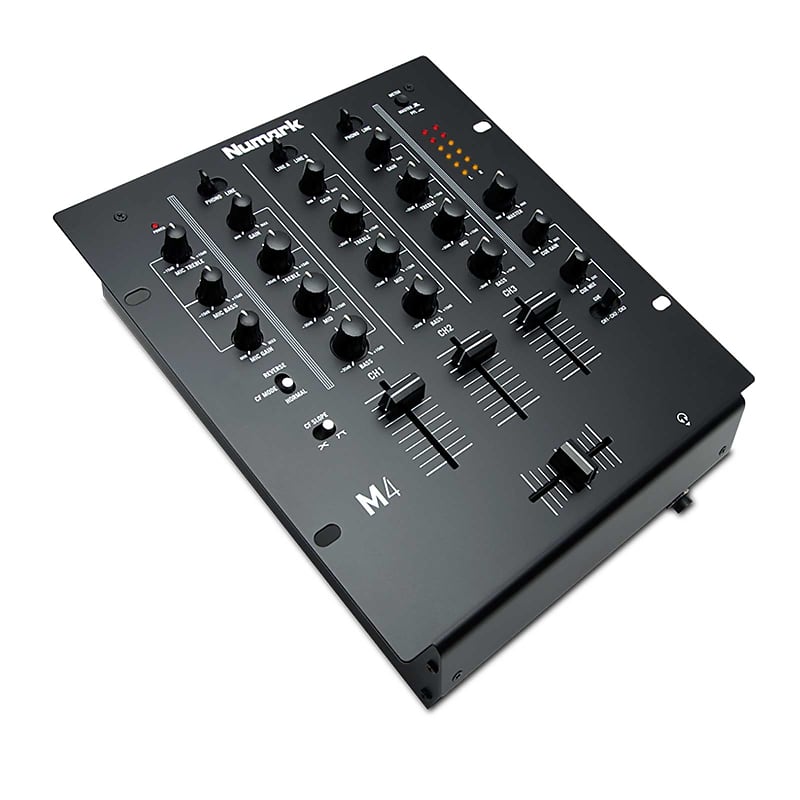 Numark M4 Black Трехканальный скретч DJ-микшер Numark M4 Black Three-Channel Scratch DJ Mixer цена и фото