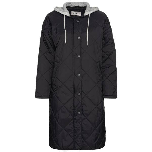 

Пальто стеганое Esprit, черный