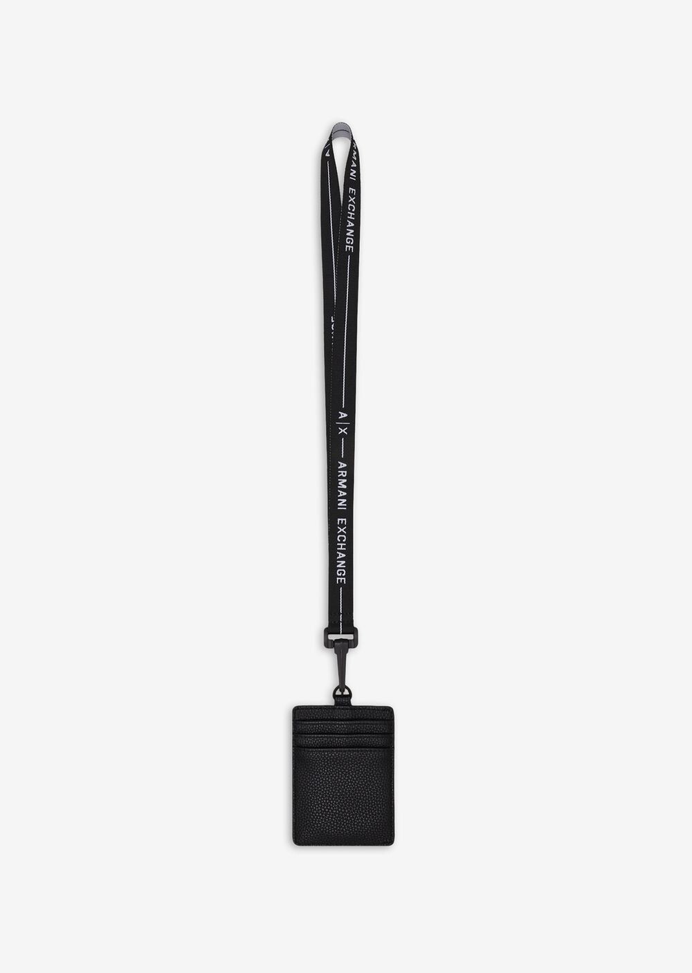 

Визитница из экокожи Armani Exchange, черный