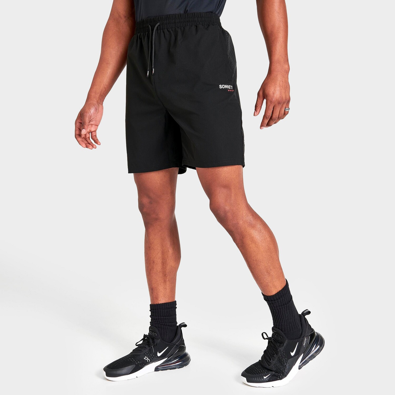 

Мужские светоотражающие шорты Sonneti London Sport Flash, черный