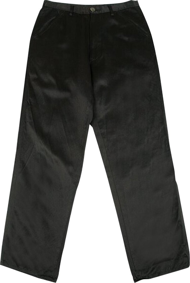 

Брюки Comme des Garçons Satin Pants 'Black', черный
