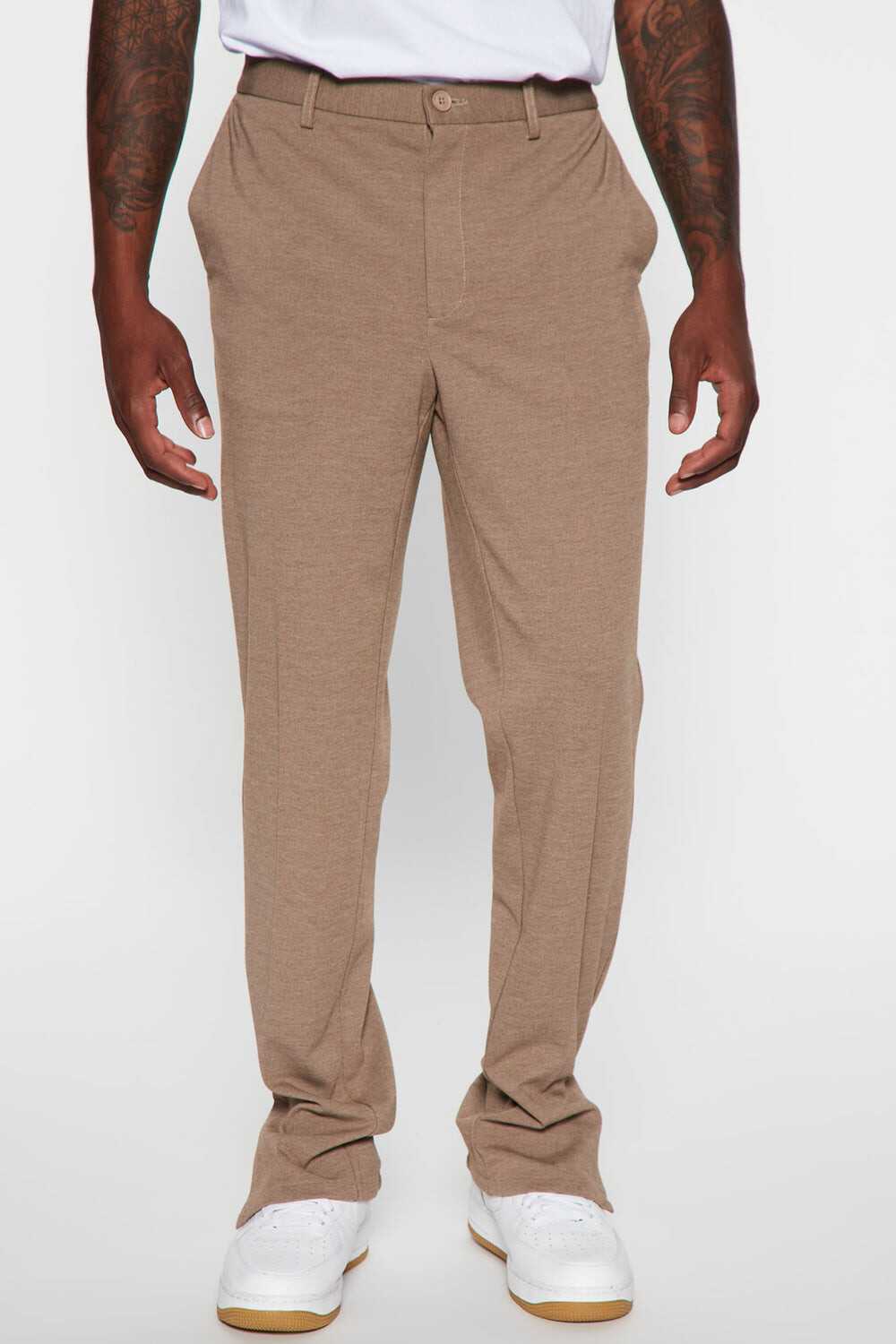 

Брюки Fashion Nova FNMK353, серо-коричневый