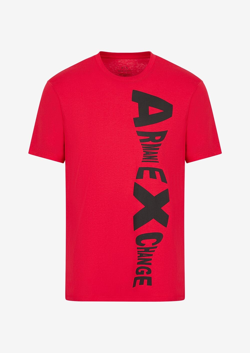 

Футболка стандартного кроя из органического хлопка Armani Exchange, красный