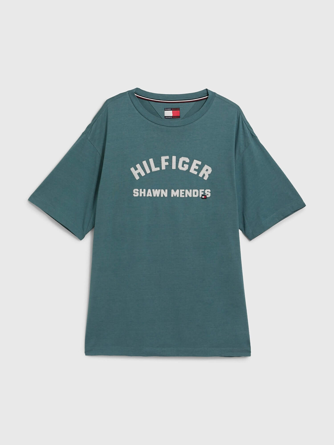 

Футболка Tommy Hilfiger X Shawn Mendes Logo, темно-зеленый
