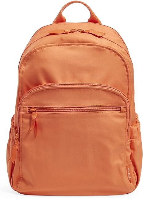 

Женский хлопковый рюкзак Vera Bradley Campus, оранжевый