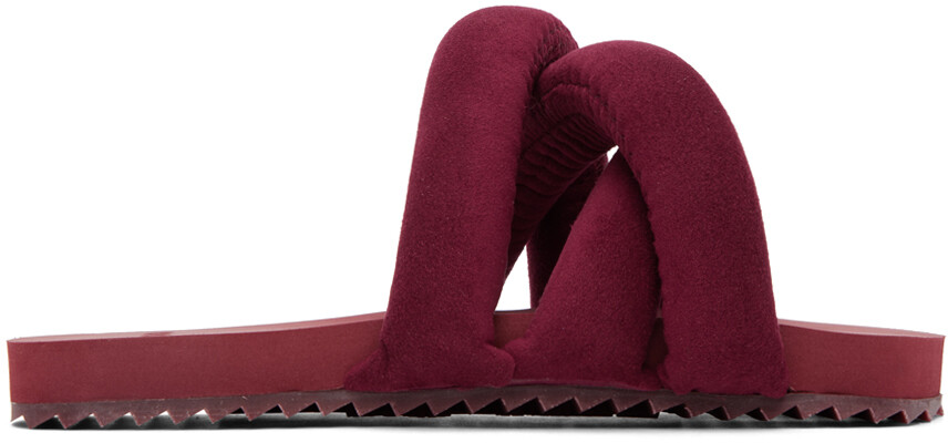 

Эксклюзивные шлепанцы SSENSE Red Tire YUME YUME