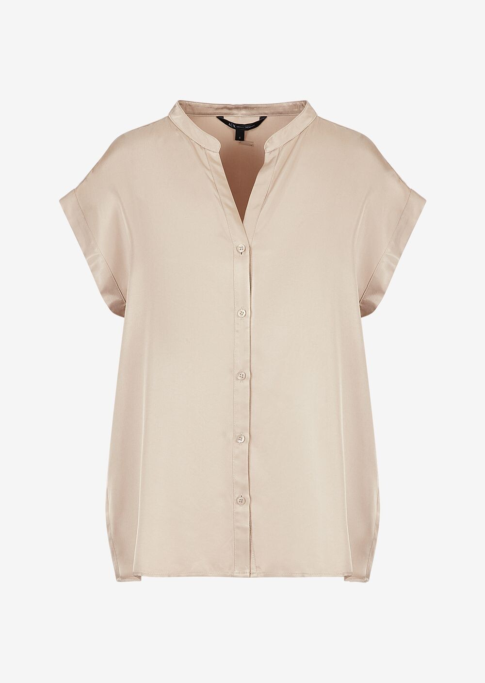 

Блузка Armani Exchange, бежевый