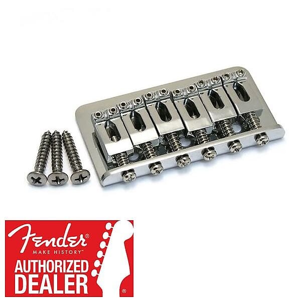 

Бридж Fender Stratocaster Hardtail в сборе, хром 005-8274-000 005-8274-000 Stratocaster Hardtail Bridge Assembly