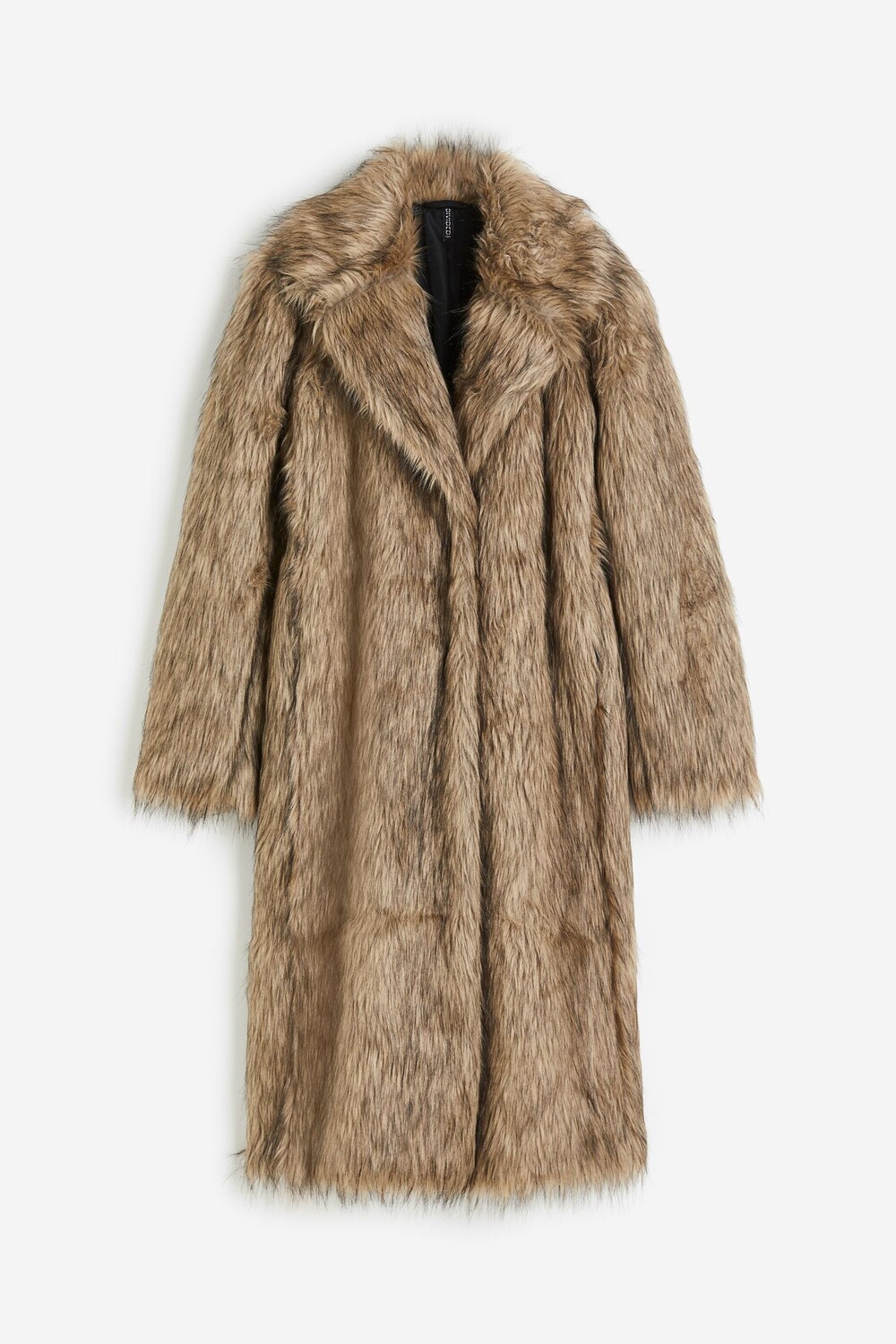 

Пальто H&M Fluffy, бежевый