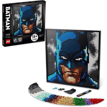 

Конструктор для декора Lego 31205 Art Jim Lee Batman с изображением Джокера или Харли Квинн
