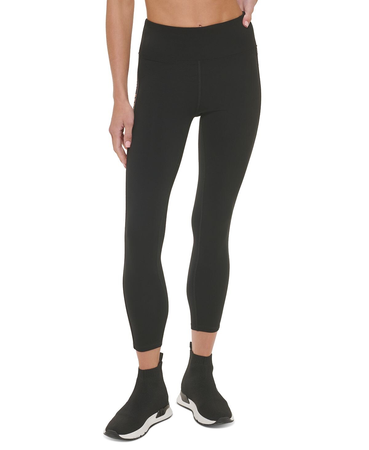

Леггинсы длиной 7/8 с логотипом DKNY