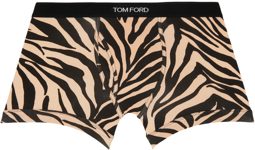 

Светло-коричневые боксеры в полоску TOM FORD