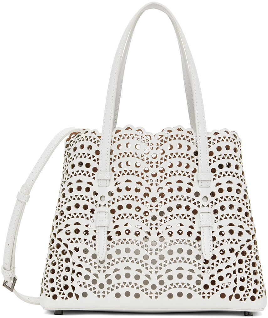 

Белая сумка через плечо Mina 25 ALAÏA, Белый
