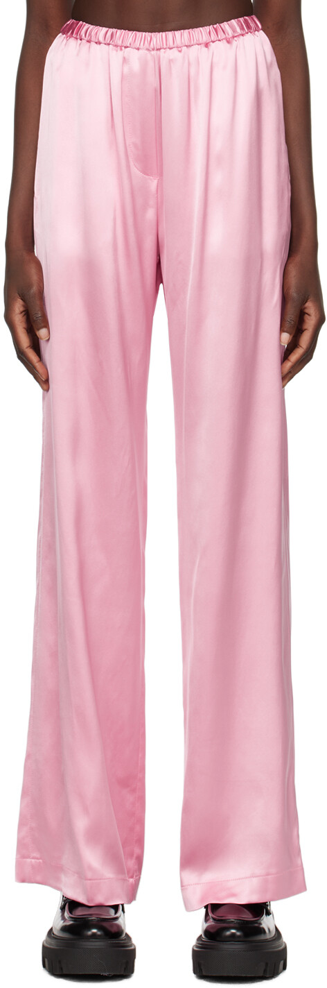 

Розовые пижамные брюки MSGM, Розовый