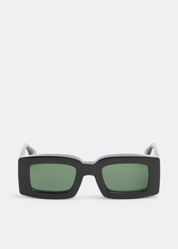 

Солнечные очки JACQUEMUS Les Lunettes Tupi sunglasses, черный