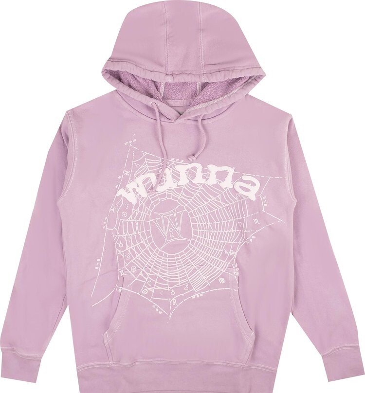 

Худи Sp5der x Gunna Wunna Hoodie 'Purple', фиолетовый