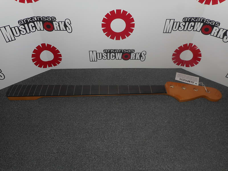 Allparts Fender Licensed Сменный гриф для Precision Bass, безладовый, с линиями - #PEF-FL цена и фото