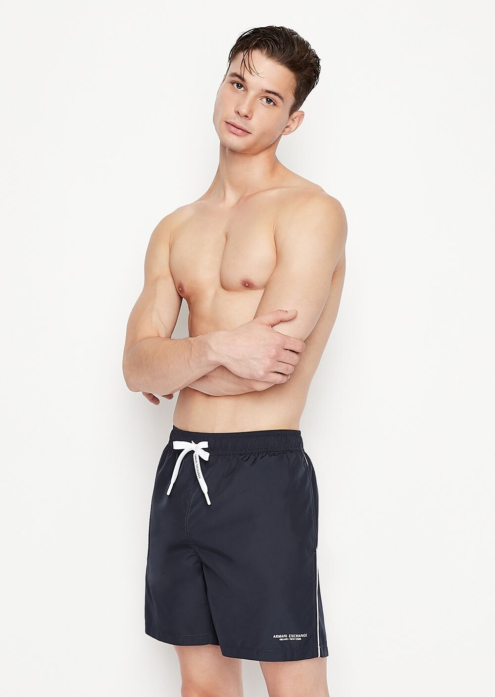 

Плавательные боксеры Milano New York Armani Exchange, синий
