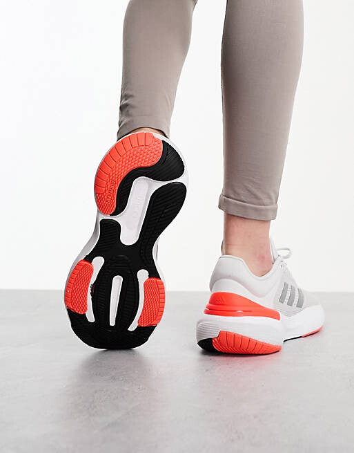 

Серые и оранжевые кроссовки adidas Running Response Super 3.0