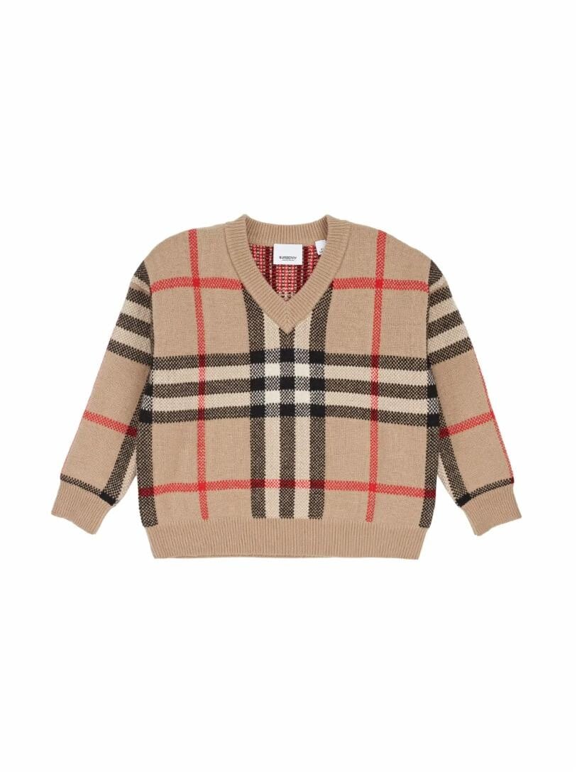

Свитер в клетку Burberry Burberry