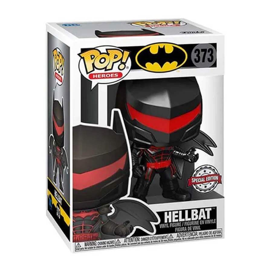 Фигурка Funko POP! Heroes: Batman Hellbat коллекционная фигурка yume бэтмен batman dznr logo 17см
