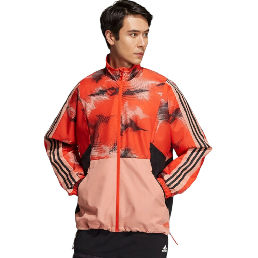 

Куртка Adidas St Wv Newblock, оранжевый