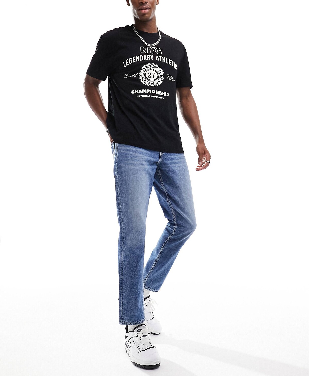 

Джинсы Asos Design Slim, синий