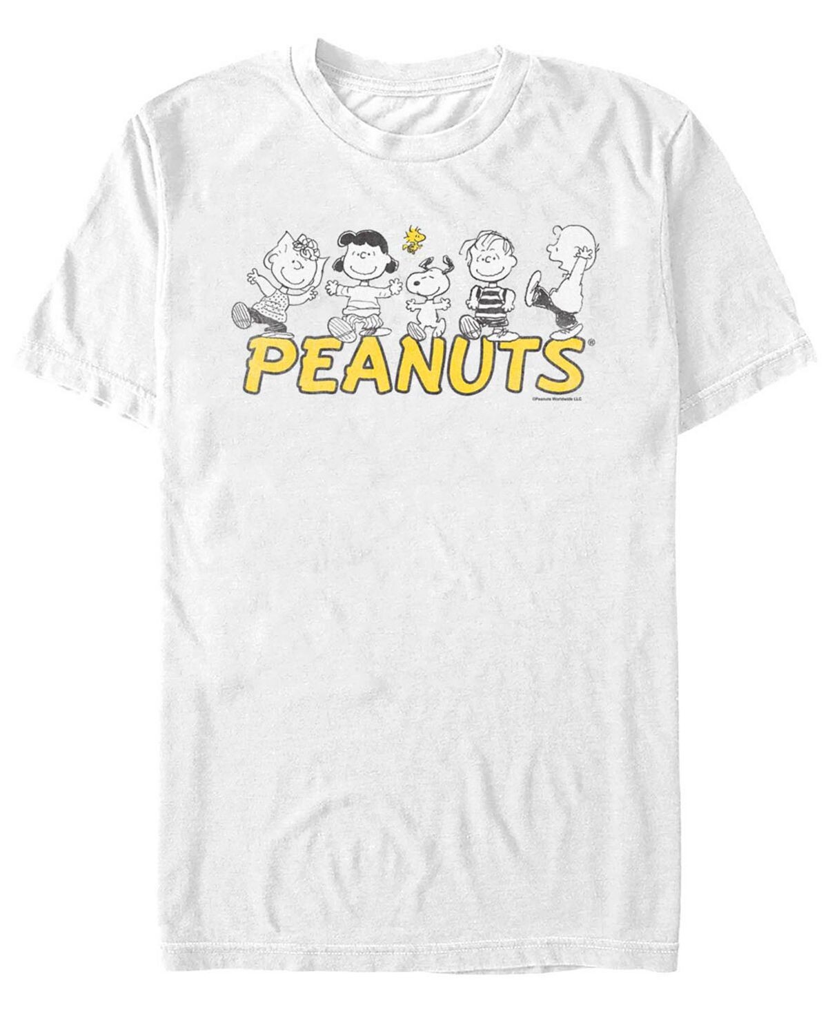 

Мужская футболка с коротким рукавом peanuts friends Fifth Sun, белый