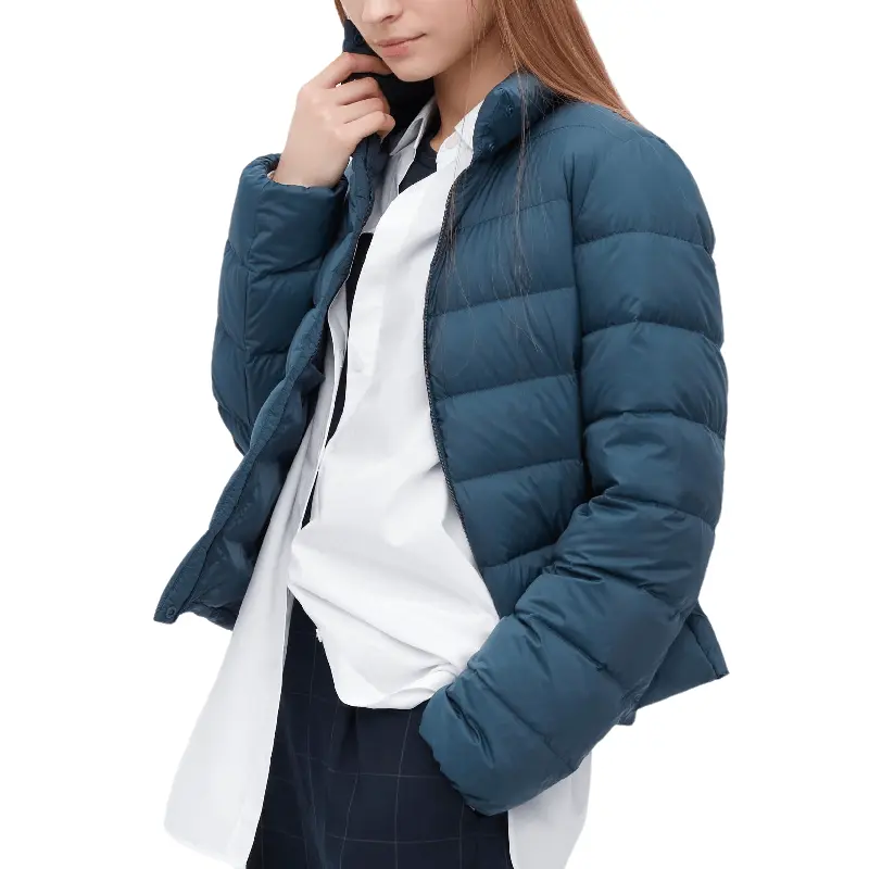 

Пуховик женский Uniqlo Ultra light down, зеленый