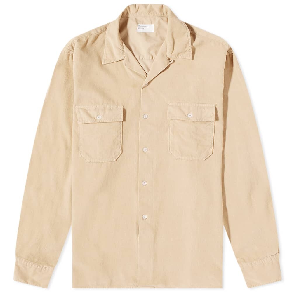 

Рубашка Universal Works Fine Cord Worker Shirt