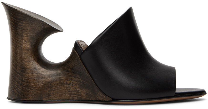 

Черные мюли Sculpture ALAÏA